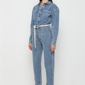 NWT Denim jumpsuit